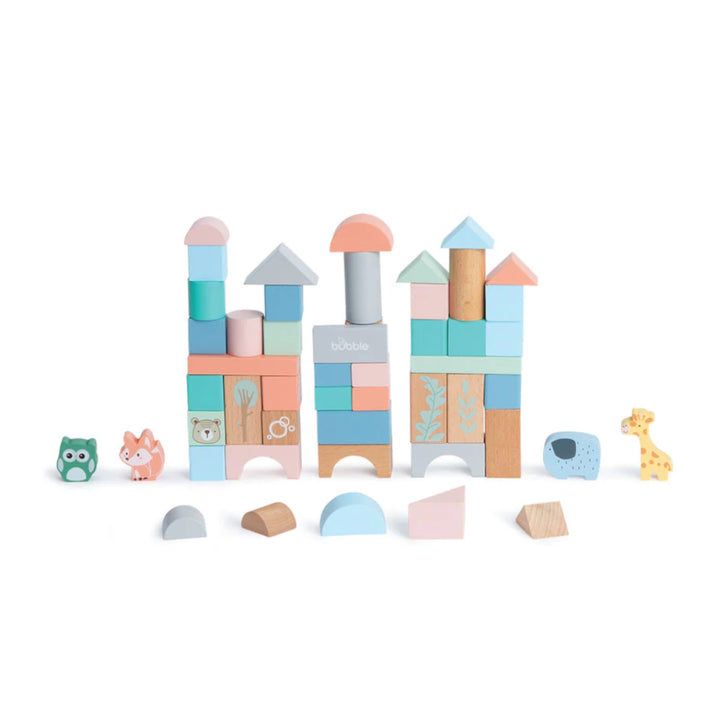 Bubble Wooden Activity Blocks
