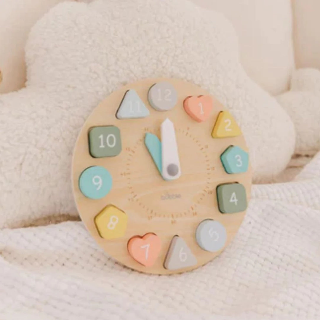 Bubble Wooden Clock