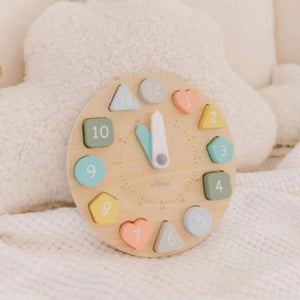 Bubble Wooden Clock