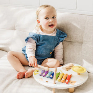 Bubble Wooden Music Table