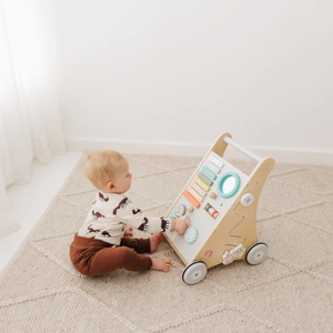 Bubble Wooden Activity Play Walker