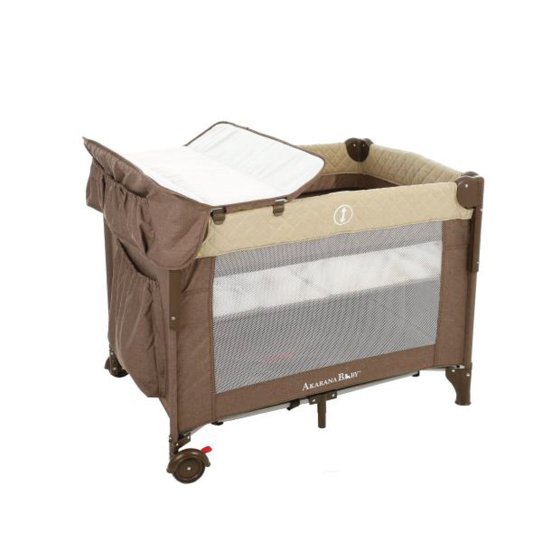 Akarana Baby Aroha II Portable Playard Bassinet Diaper Changer