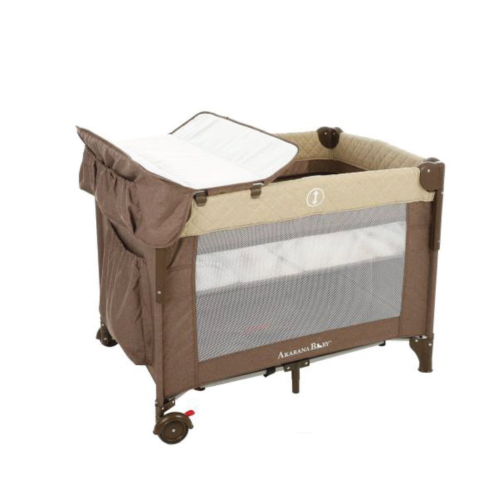 Akarana Baby Aroha II Portable Playard Bassinet Diaper Changer