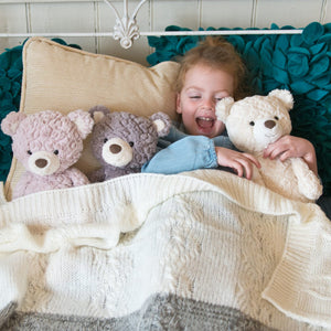 Mary Meyer Cream Putty Bear- Medium 17" - lifestyle