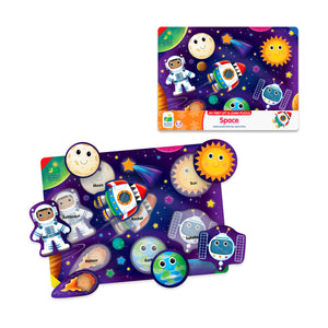 My First Lift & Learn Space puzzle with box