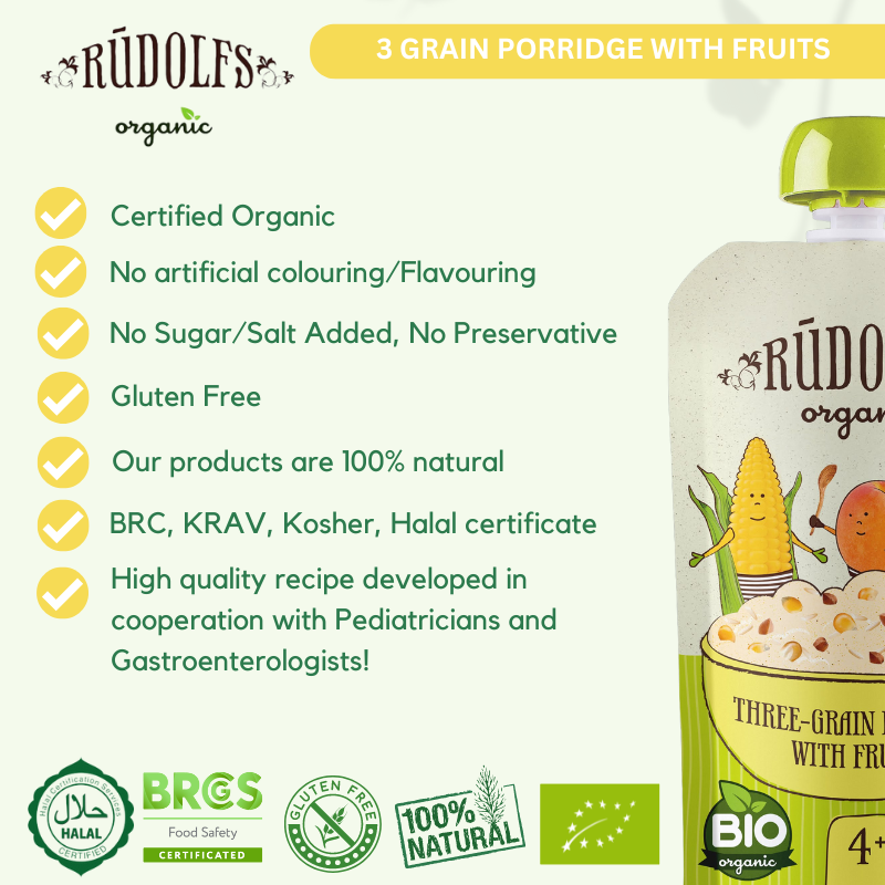 Rudolfs Organic Puree (4m+)