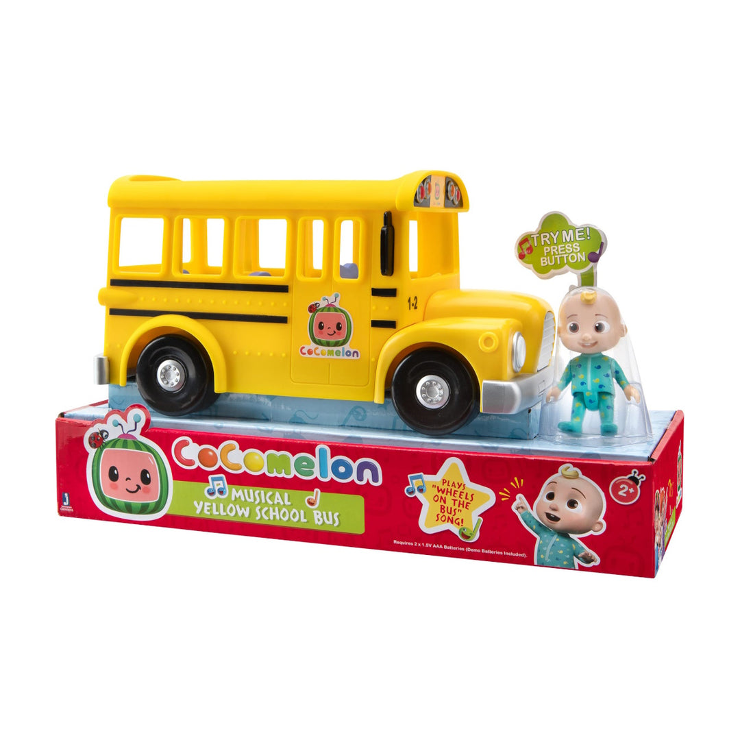Cocomelon Feature Vehicle (Yellow School Bus)