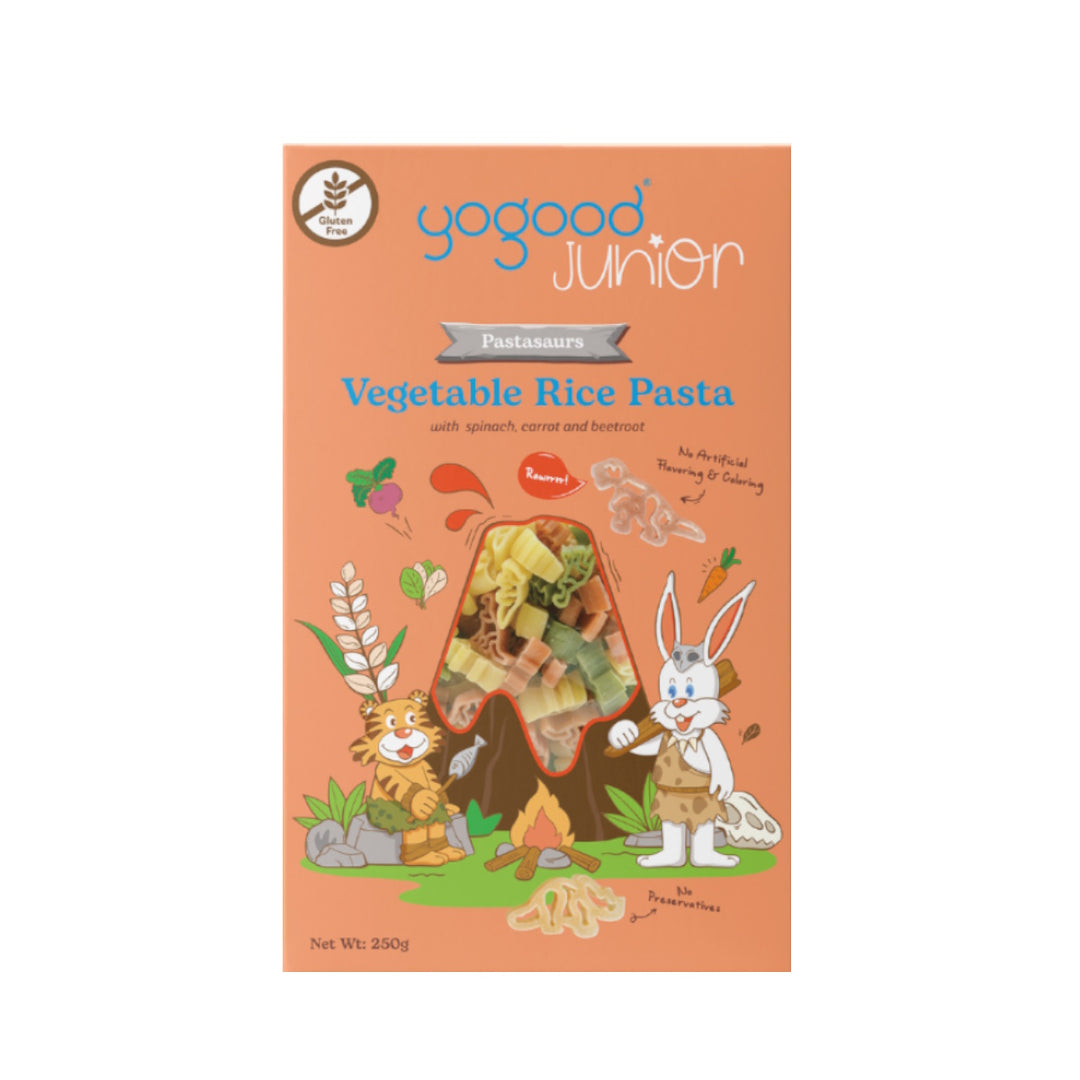 Yogood Junior Vegetable Rice Pasta 250g