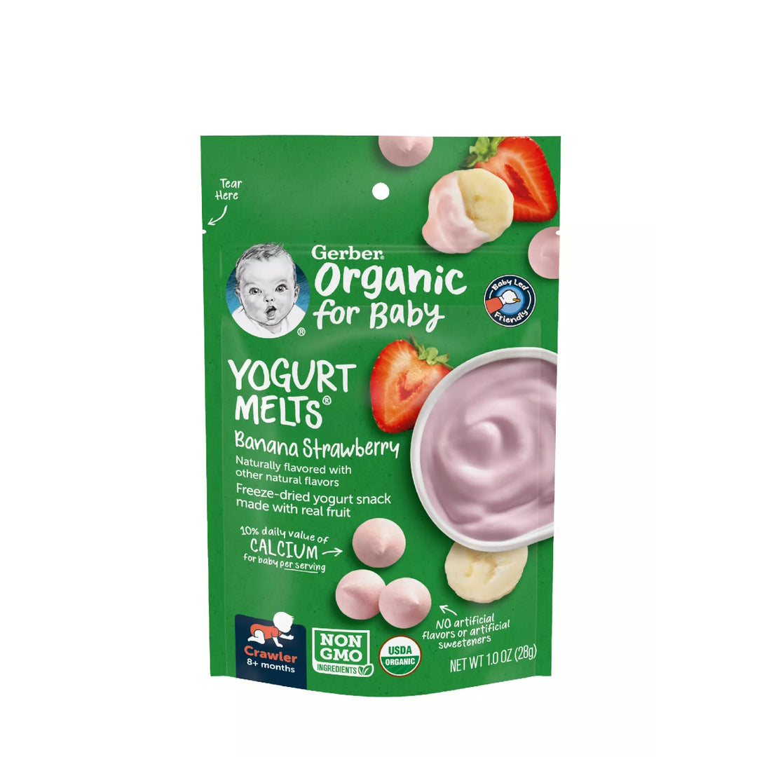 Gerber Organic Twin Pack (Pouch+Yogurt Melt)