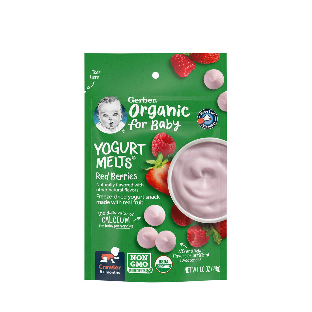 Gerber Organic Yogurt Melts 28g