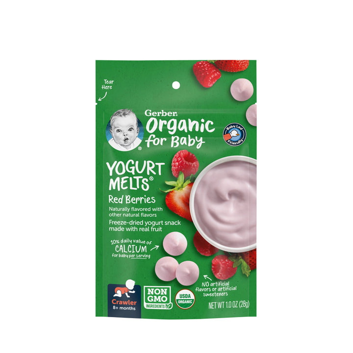 Gerber Organic Yogurt Melts 28g