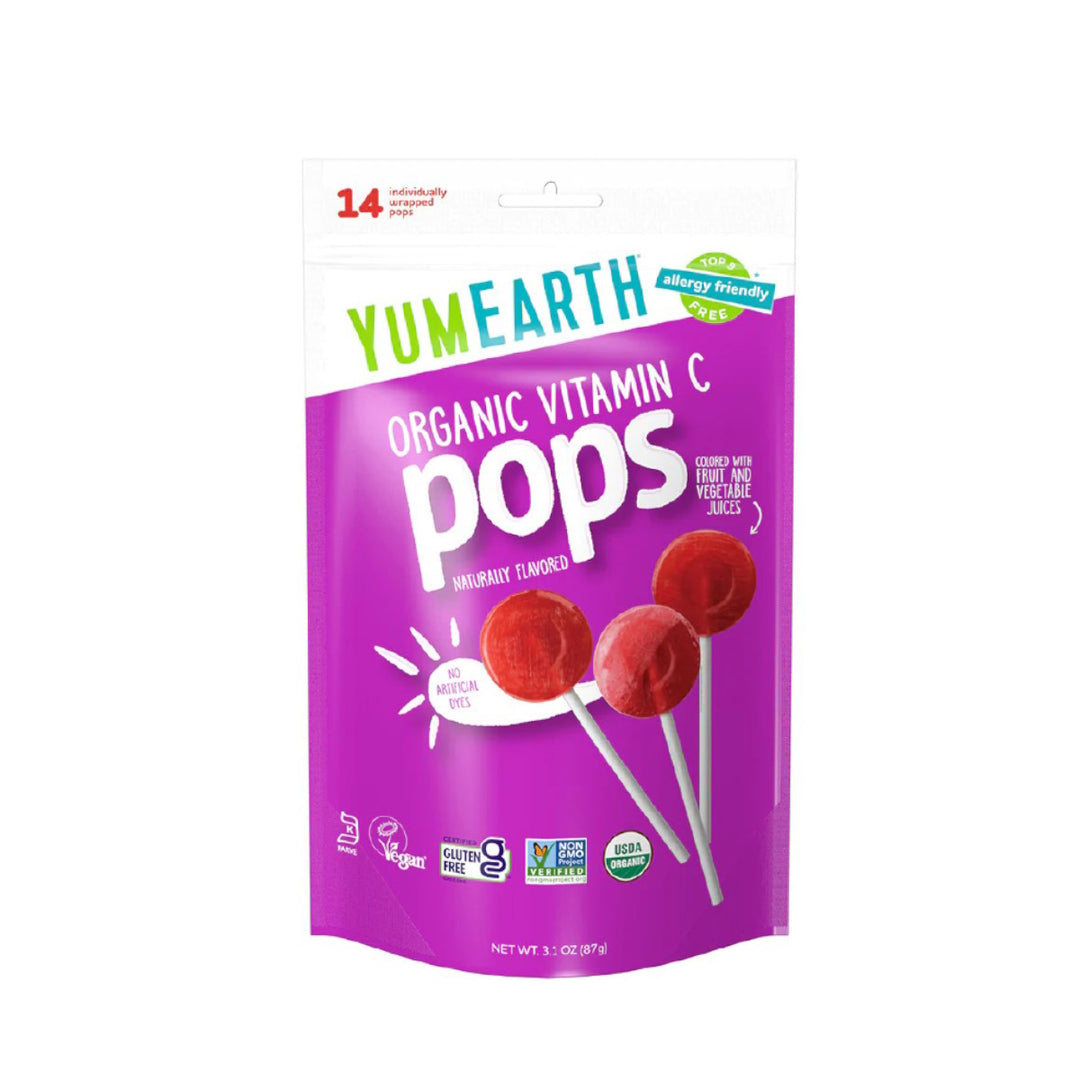 YumEarth Lollipops Vitamin C, 87g