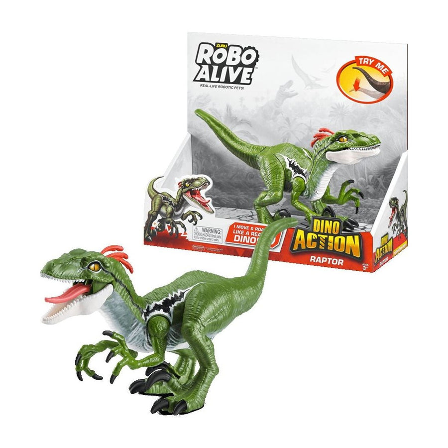 Zuru Robo Alive Dino Action Raptor