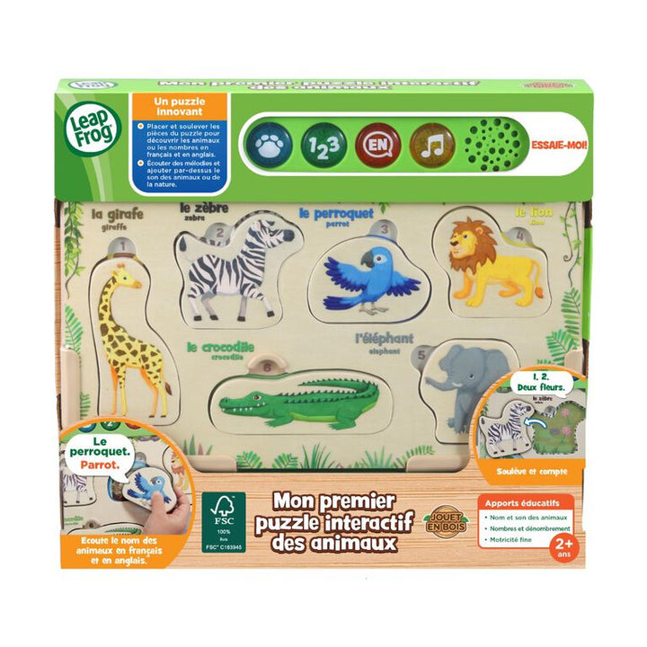 LeapFrog Interactive Wooden Animal Puzzle