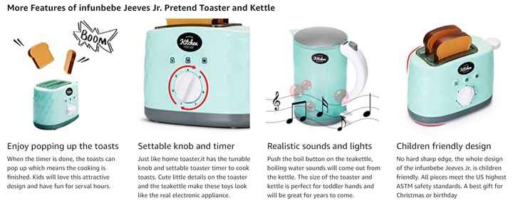 Infunbebe My 1st Toaster