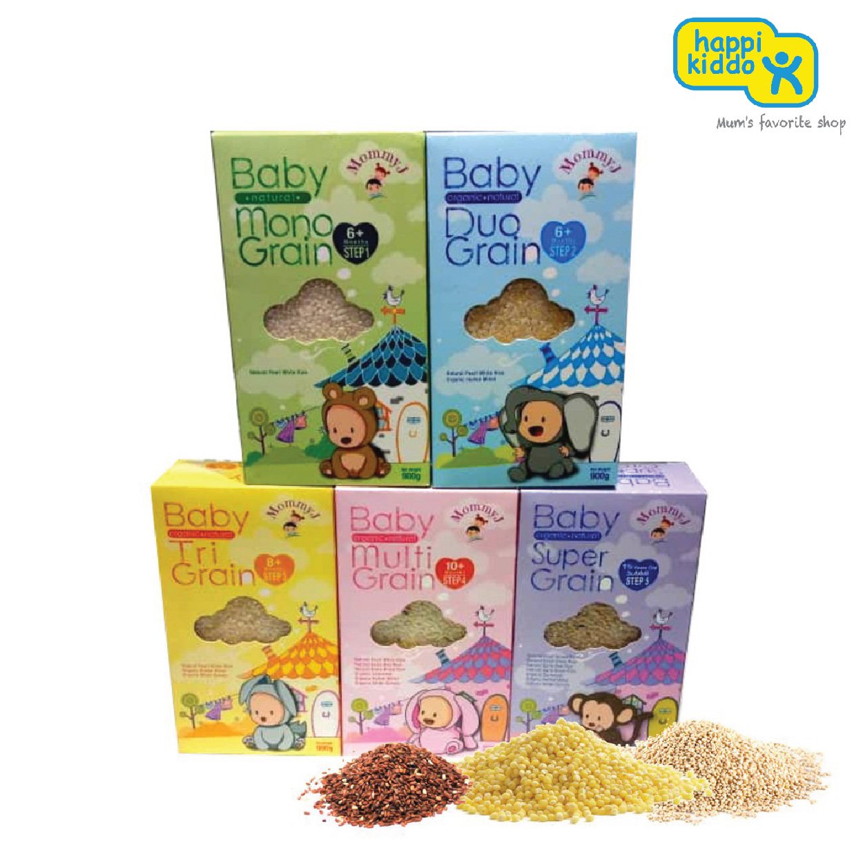 Mommy J Baby Duo Grain (6+ months Step 2) - Happikiddo.com