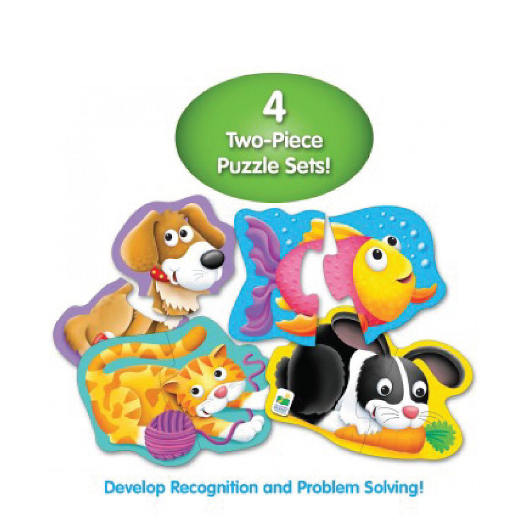 The Learning Journey International My First Shaped Puzzle-Pet Friends/ Safari Friends