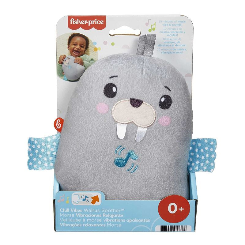 Fisher-Price Chill Vibes Walrus Soother (GRT91))