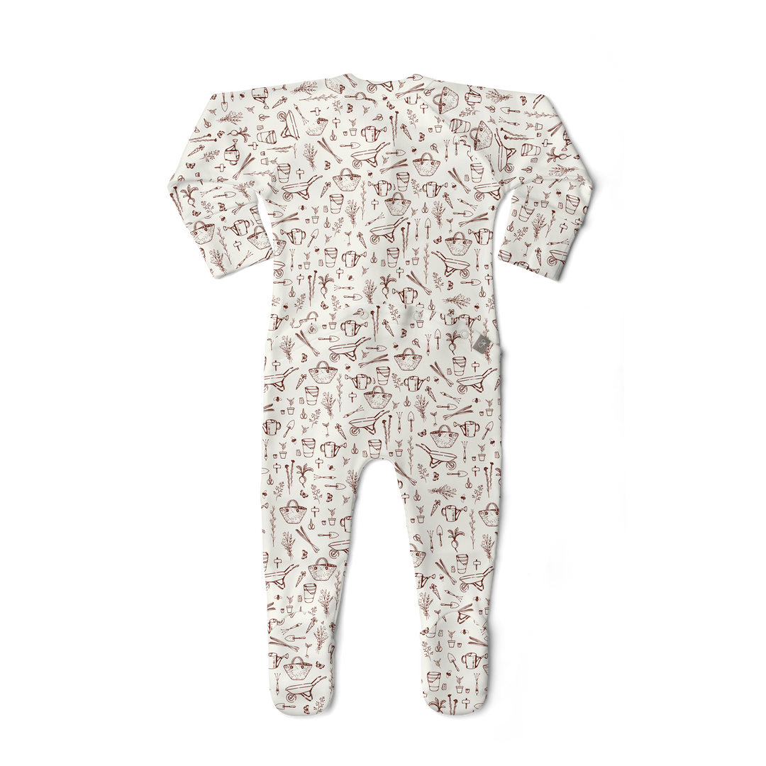 Goumi Kids Zipper Jumpsuit (6 - 12m)