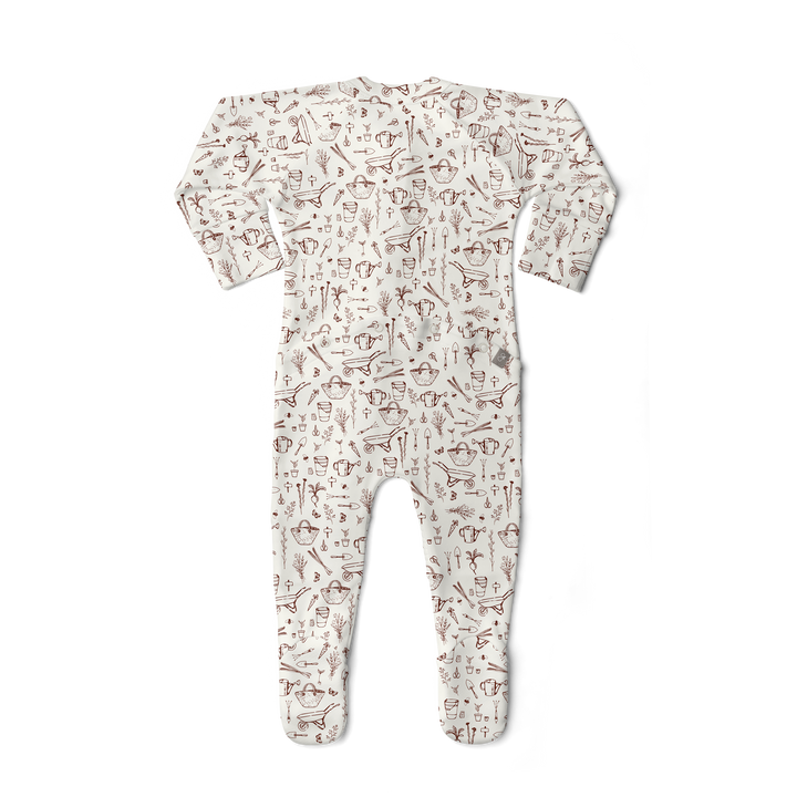 Goumi Kids Zipper Jumpsuit (6 - 12m)