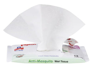 Pigeon Anti Mosquito Wet Wipes 12pcs