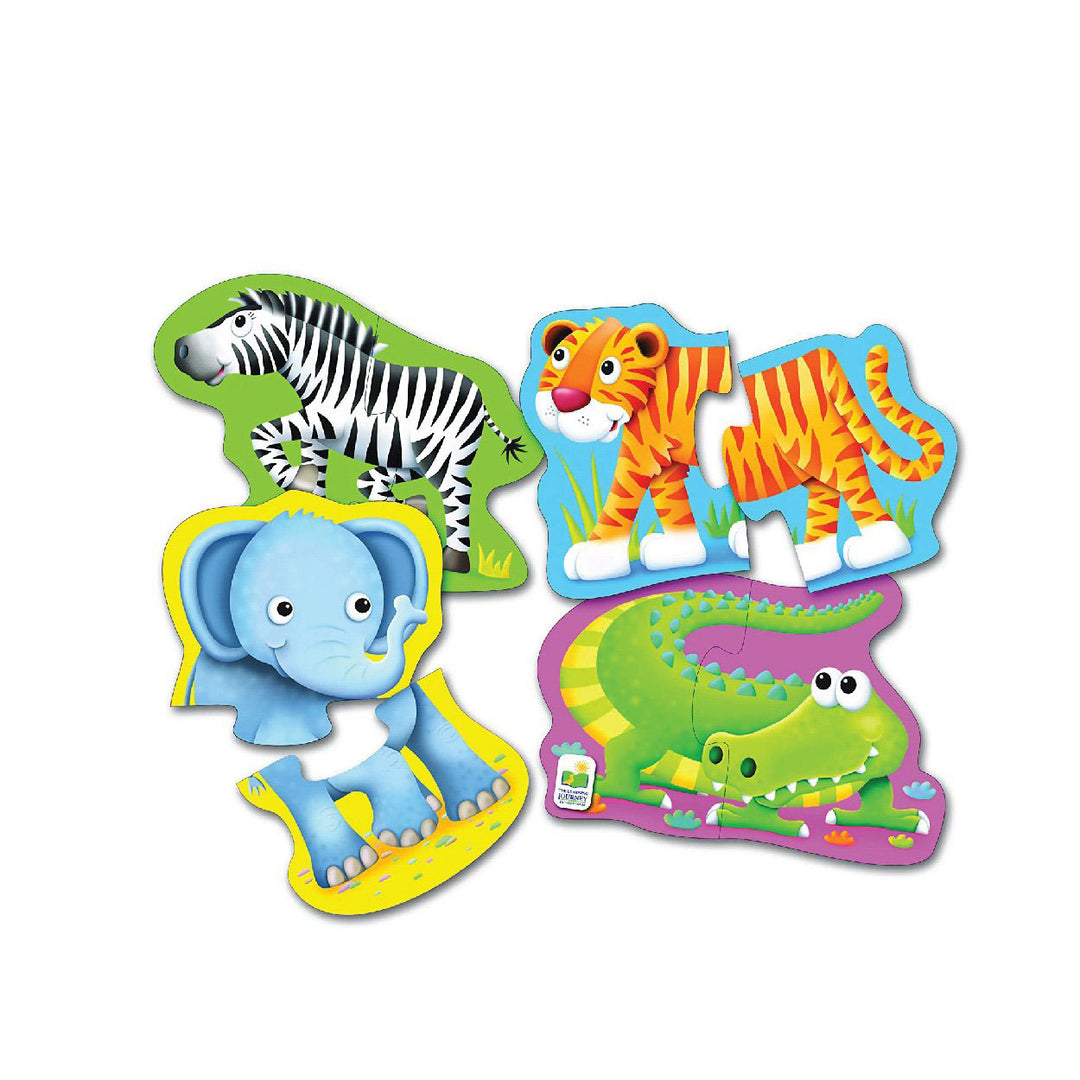 The Learning Journey International My First Shaped Puzzle-Pet Friends/ Safari Friends
