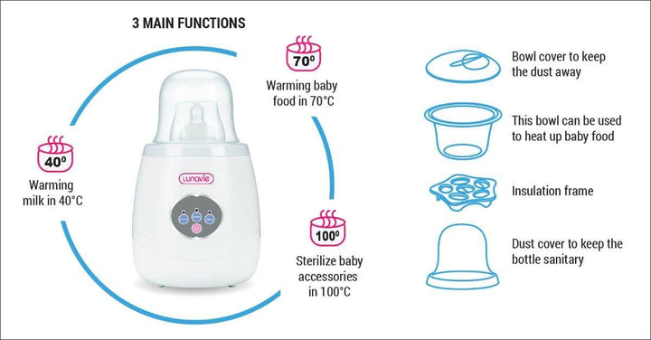 Lunavie Electronic Bottle & Baby Food Warmer