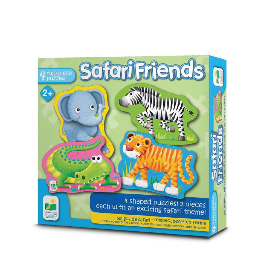 The Learning Journey International My First Shaped Puzzle-Pet Friends/ Safari Friends