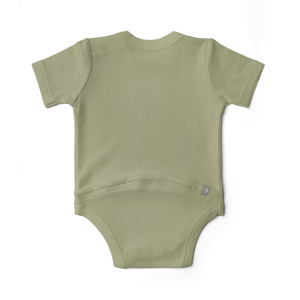 Goumi Kids Organic Bamboo Short Sleeve Bodysuit - image 6 - Happikiddo.com