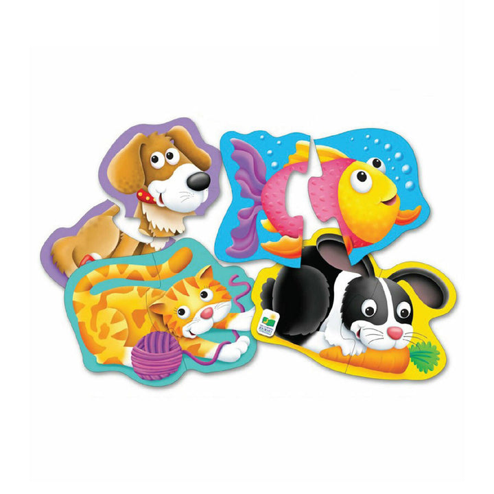 The Learning Journey International My First Shaped Puzzle-Pet Friends/ Safari Friends