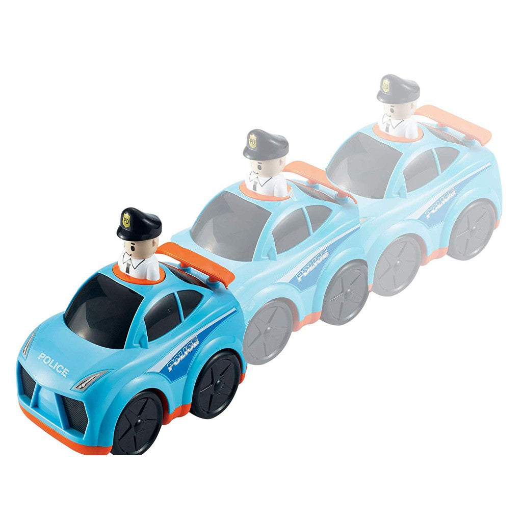 Infunbebe Press n Go Police Car