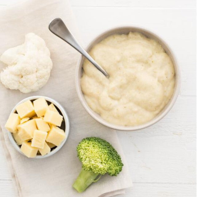 Only Organic Cauliflower Broccoli & Cheddar 120g