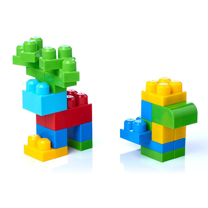 Fisher-Price Mega Bloks Big Building Bag 80 Pieces- Classic
