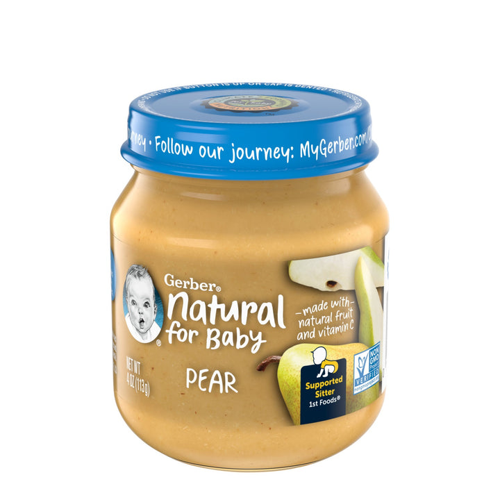 Gerber 1st Foods Natural Pear Baby Food