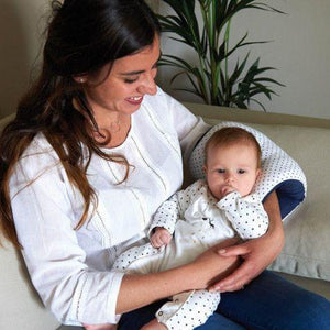 Candide Breastfeeding Armband- Heather Grey/ White Stars