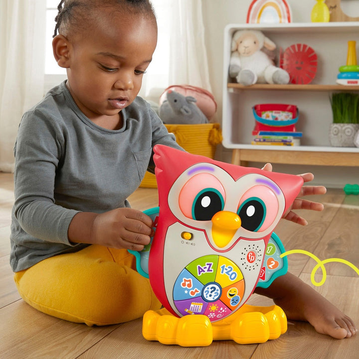 Fisher-Price Linkimals Light Up & Learn Owl - image 7 - Happikiddo.com