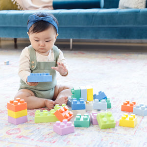 Infantino Super Soft 1st Building Blocks- 12 Pieces (F315058)