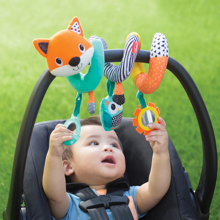 Infantino Spiral Activity Toy- Fox (F216287)