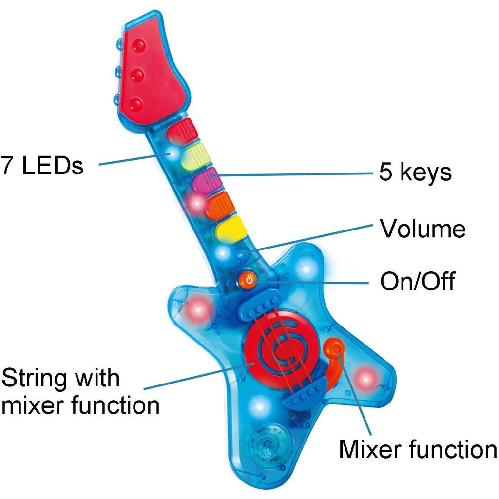 Infunbebe Rock Lights n Roll Guitar