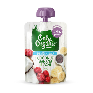 Only Organic Coconut Banana & Acai 100g