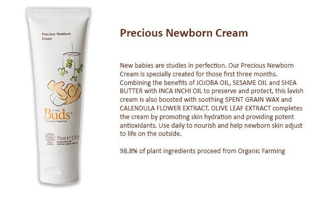 Buds Organics Precious Newborn Cream 75ml