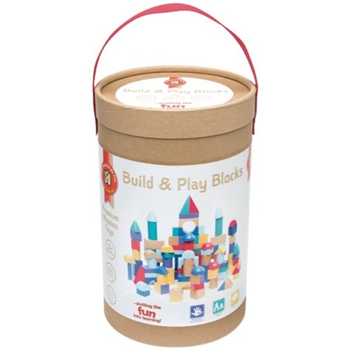 Learning Can Be Fun Build and Play Blocks- Set of 100