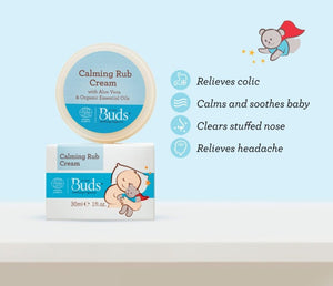 Buds Organics Calming Rub Cream
