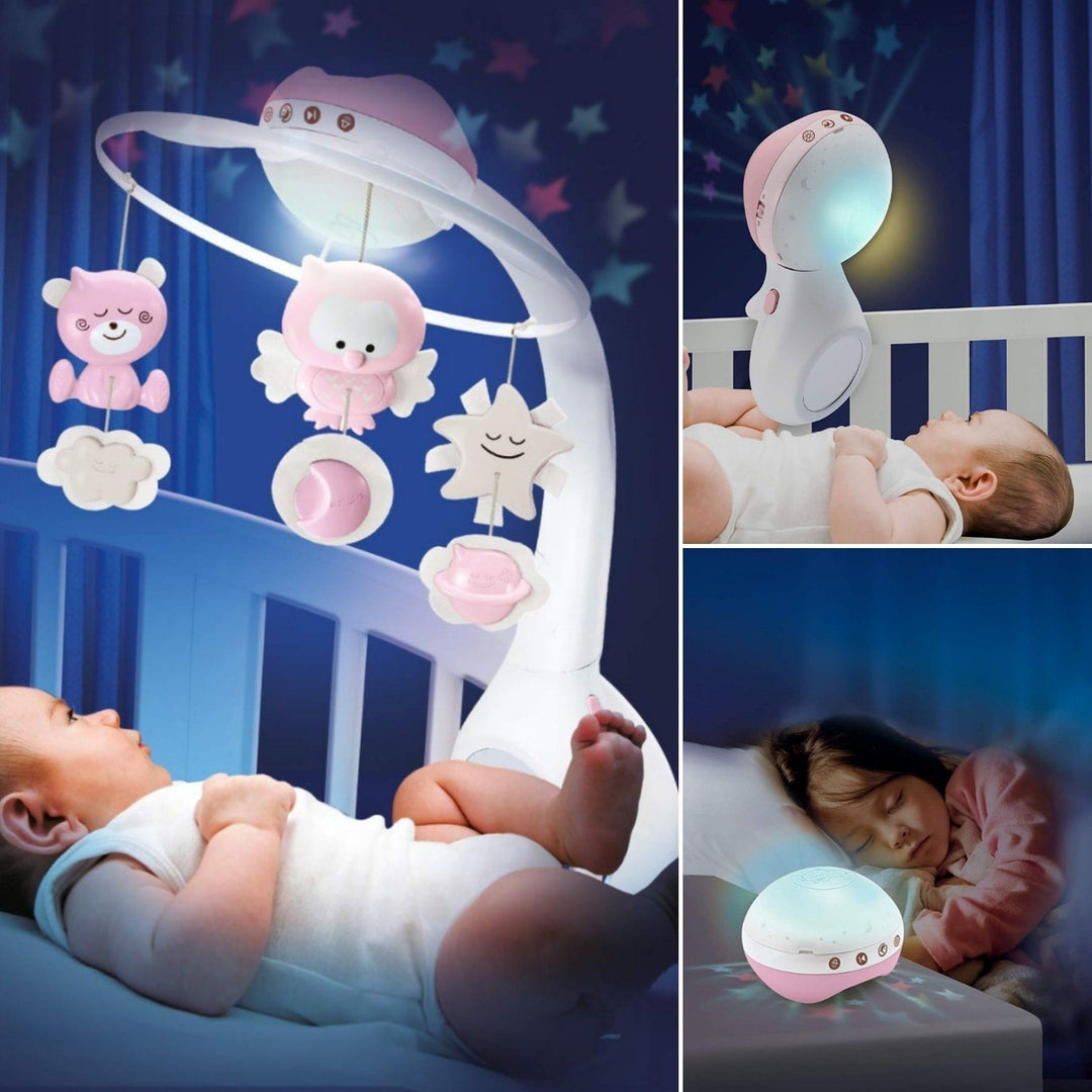 Infantino 3 in 1 Projector Musical Mobile- Blue (F004896)
