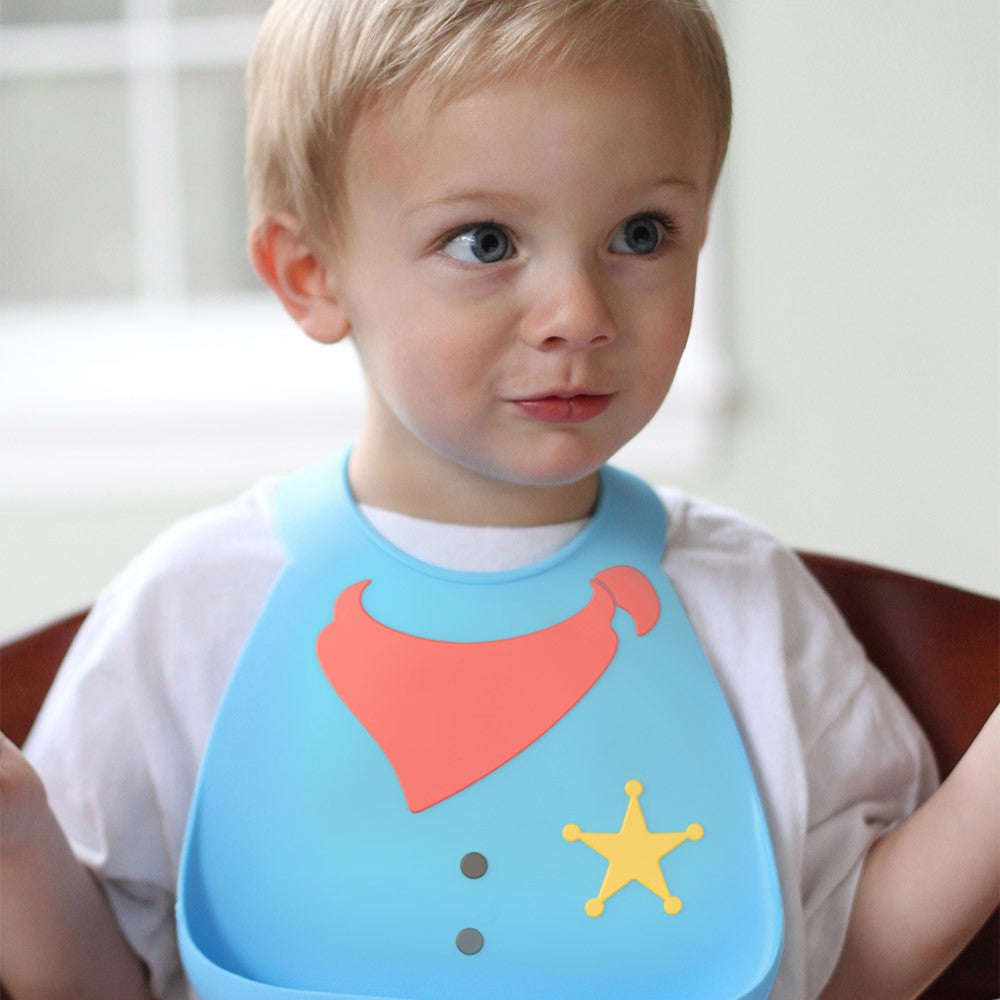 Make My Day Baby Bib- Sheriff