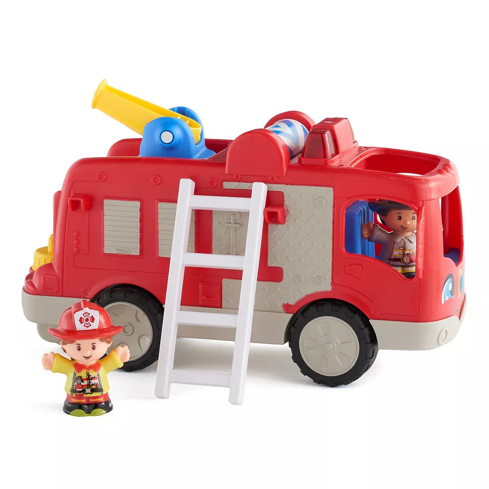 Fisher-Price Little People Helping Others Fire Truck (FDG44)
