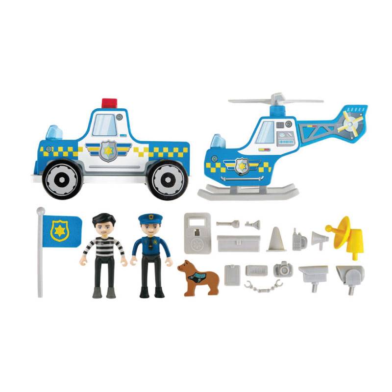 Hape Metro Police Department Playset