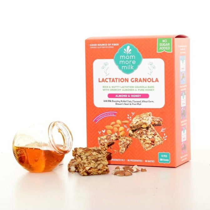 Mom More Milk Lactation Granola- Almond & Honey