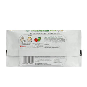 Pigeon Hand & Mouth Wet Tissues 20s 2-in-1