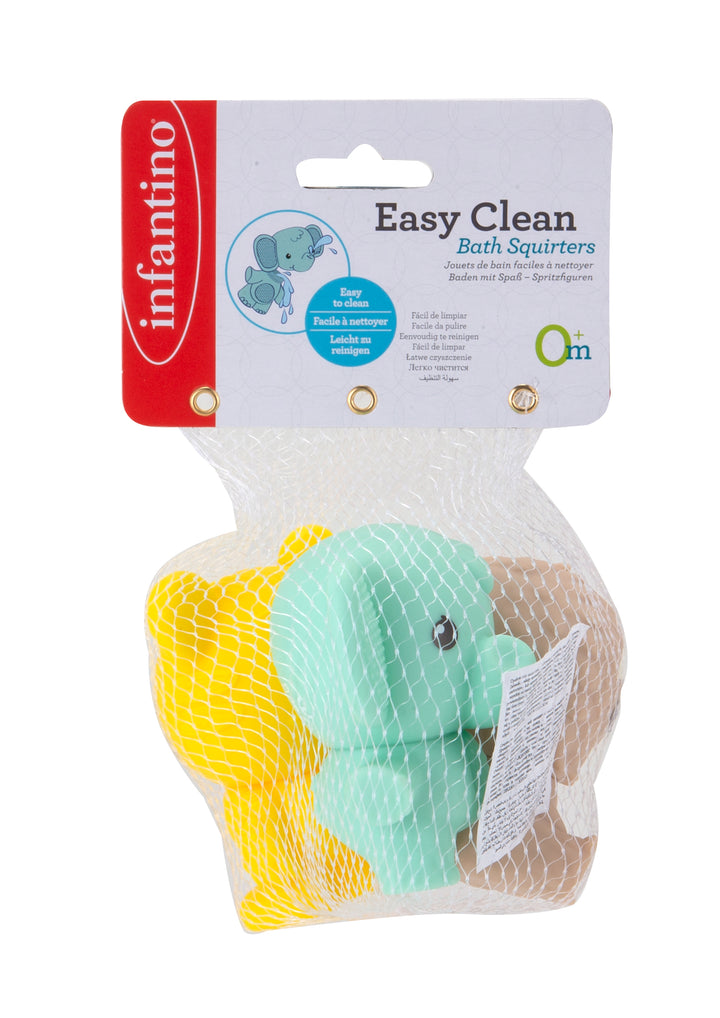Infantino Easy Clean Bath Squirters- Animals (F305146)